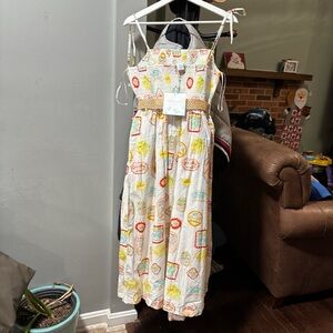 Cynthia Rowley Multicolor Smocked Dress